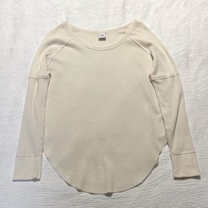 TNA waffle knit longsleeve